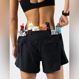 Rabbit Womens FKT 4” Black Size Sm Incredible Storage Worn twice